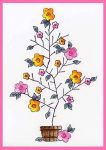 Swirl Flower Tree For All Seasons Card